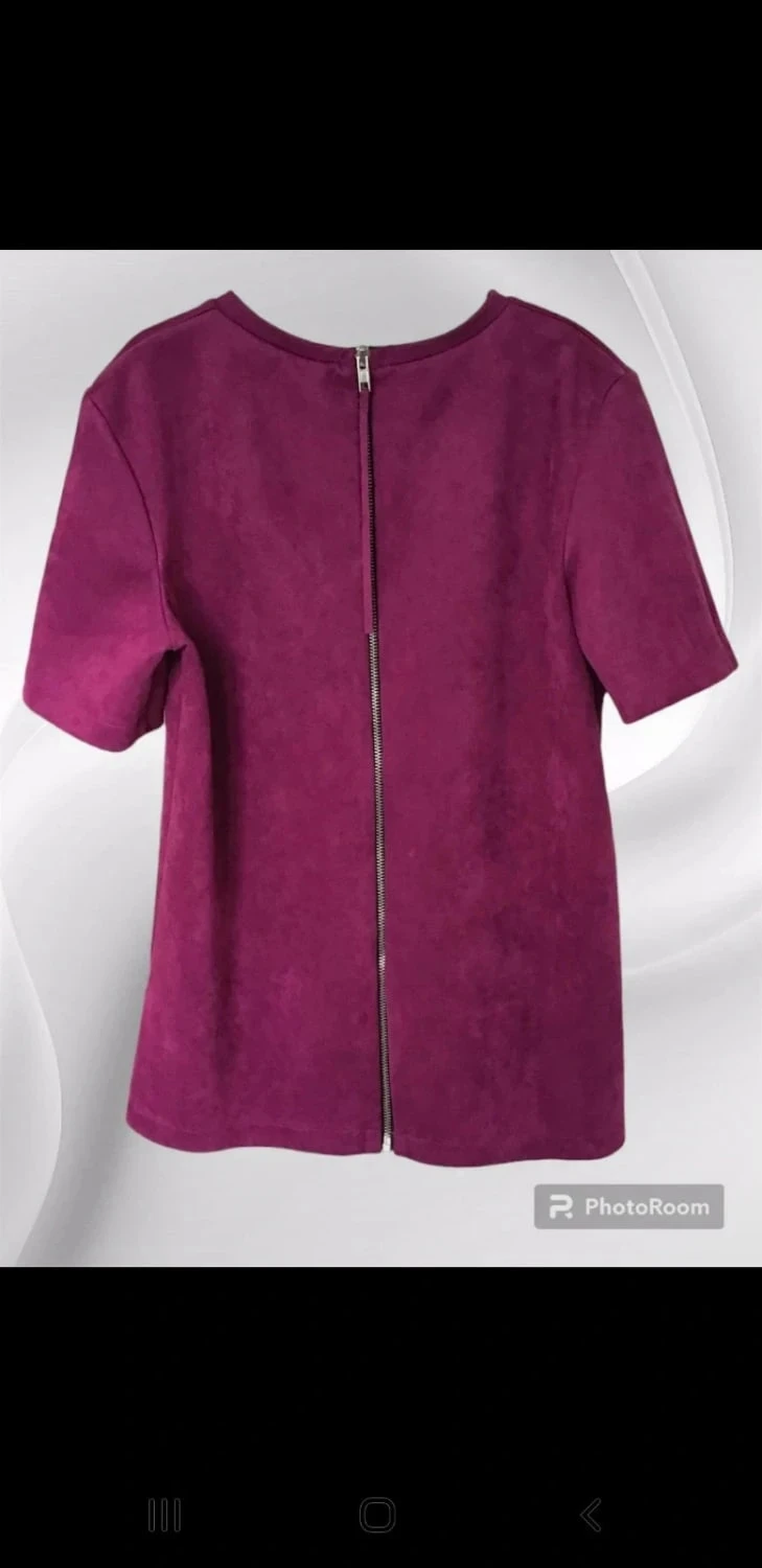 Top de terciopelo Zara – photo 2
